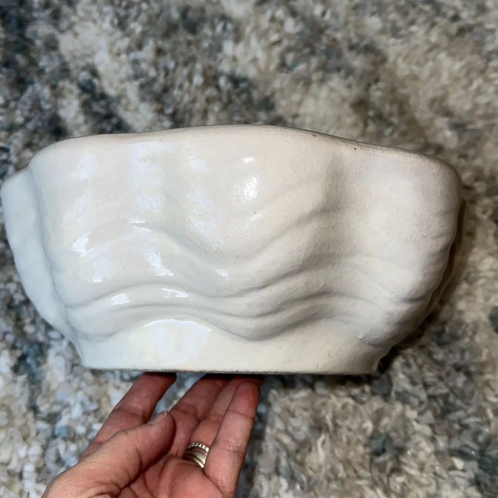 Large‎ Ceramic Seashell Bowl